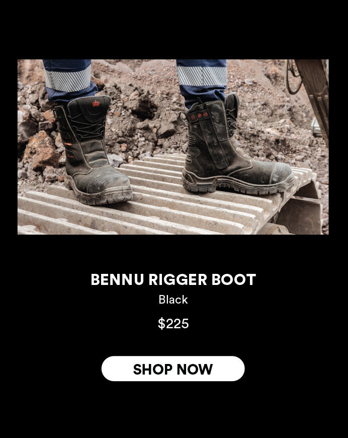 Bennu Rigger Boot - Black