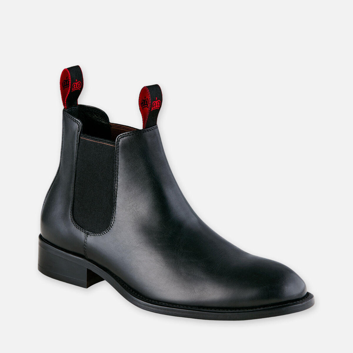 Urban Leather Gusset Dress Boots Black KingGee Australia
