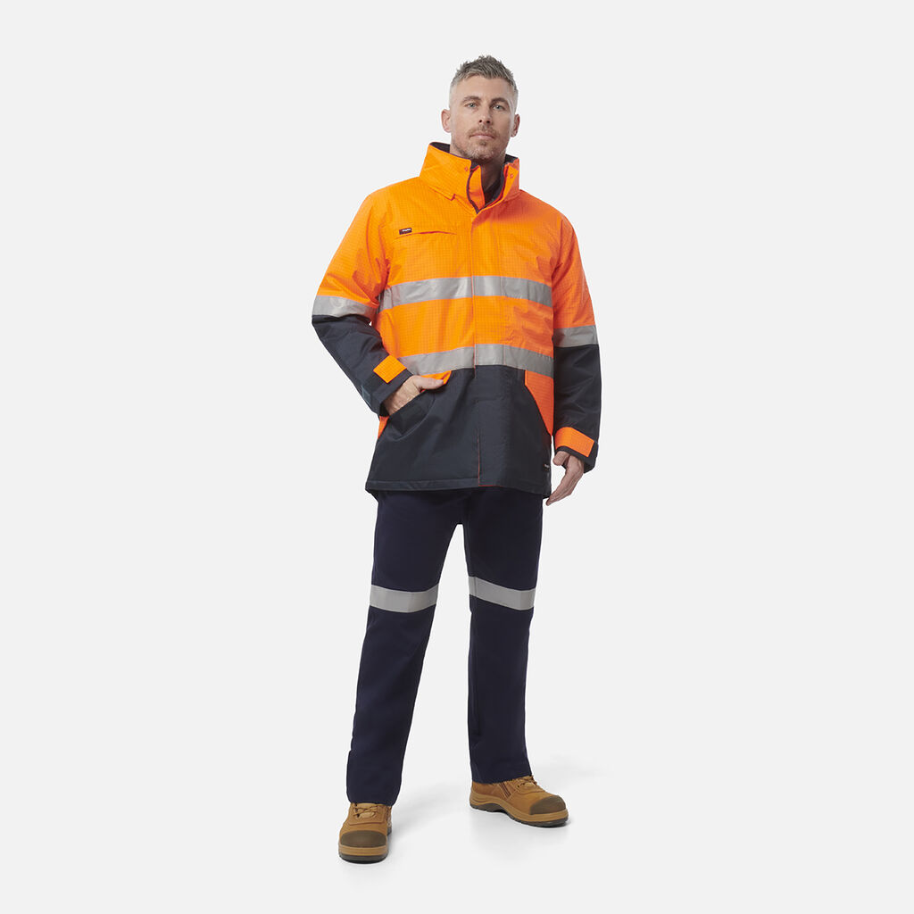 Hi-Vis Anti Static Waterproof Reflective Work Jacket