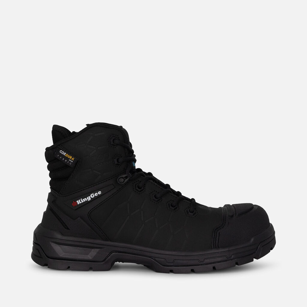 Quantum Hybrid Composite Toe Work Boots 5" - Black