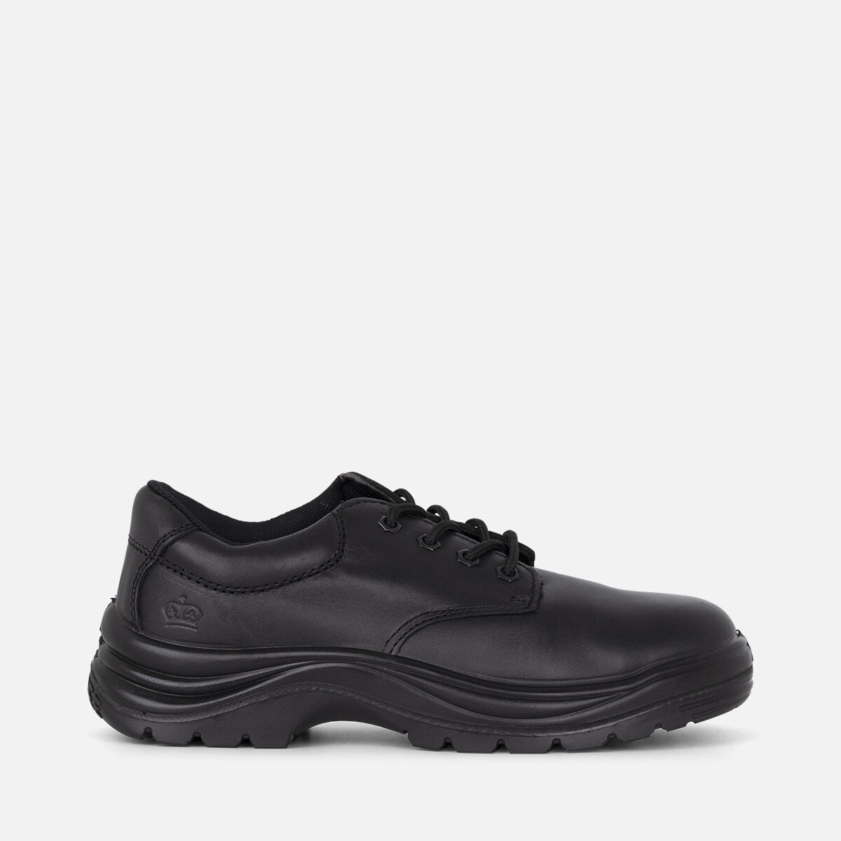 Wentworth Slip Resistant Lace Up Safety Work Shoes Black