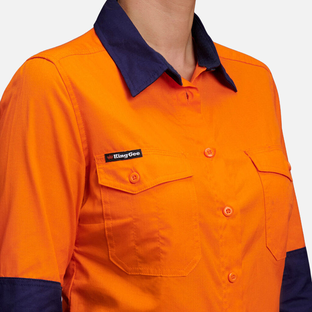 Women's Workcool 2 Hi-Vis Lightweight Work Shirt 