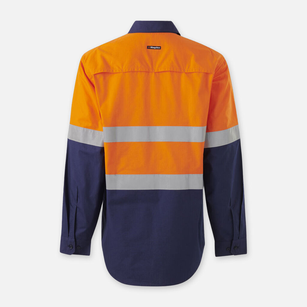 Workcool Vented Closed Front Spliced Shirt Taped Long Sleeve