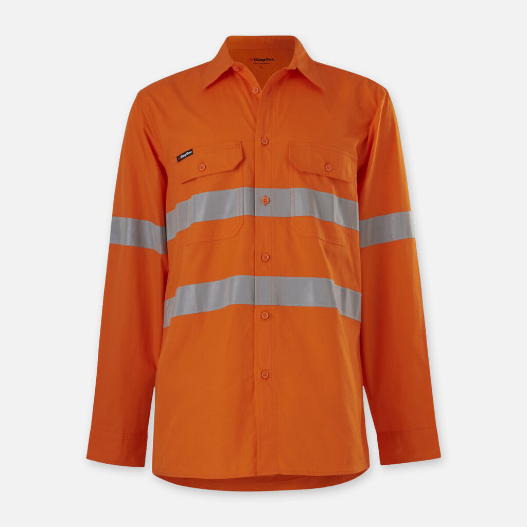 Workcool Vented  Shirt Taped Long Sleeve