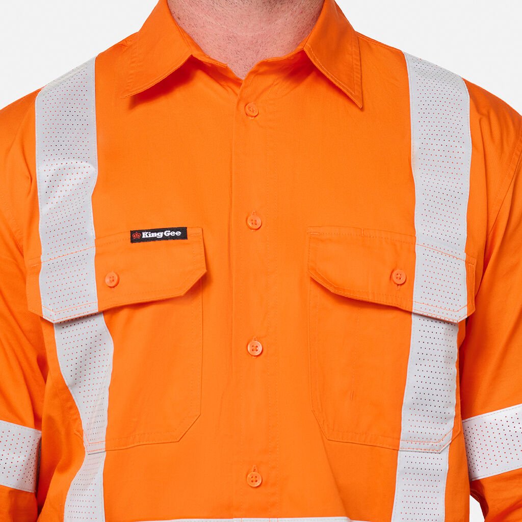 Originals NSW Rail Hi-Vis Vented Taped Long Sleeve Shirt 