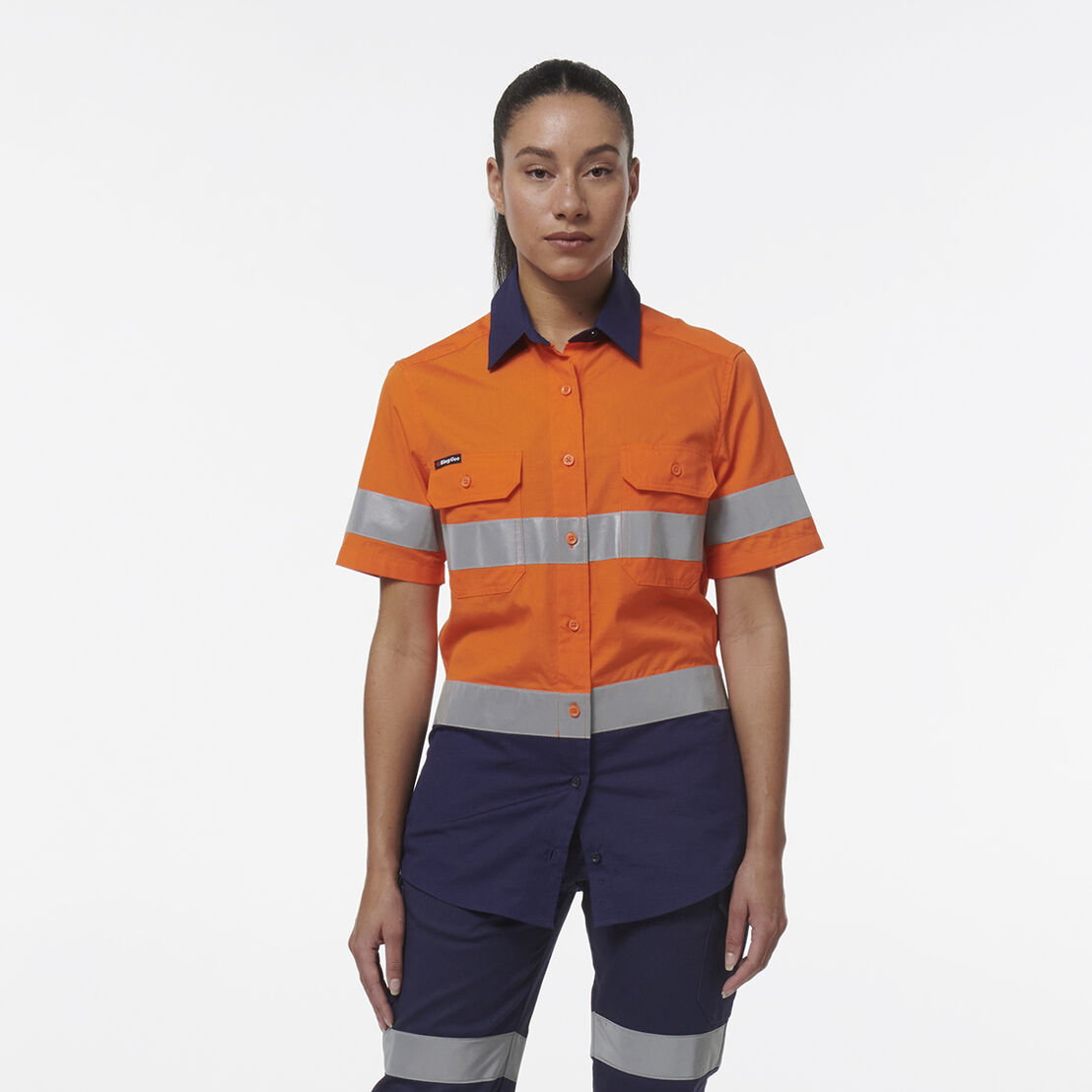 ORANGE/NAVY