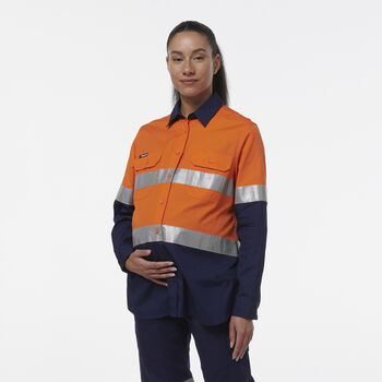 Womens Workcool Maternity Reflective Shirt