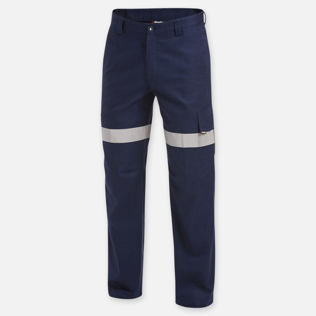 Workcool 2 Reflective Cotton Drill Cargo Work Pants