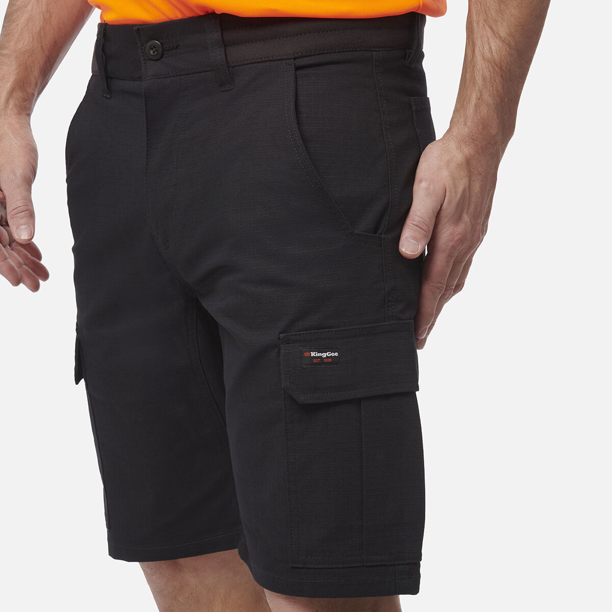 Men's comfort waist cargo shorts hot sale