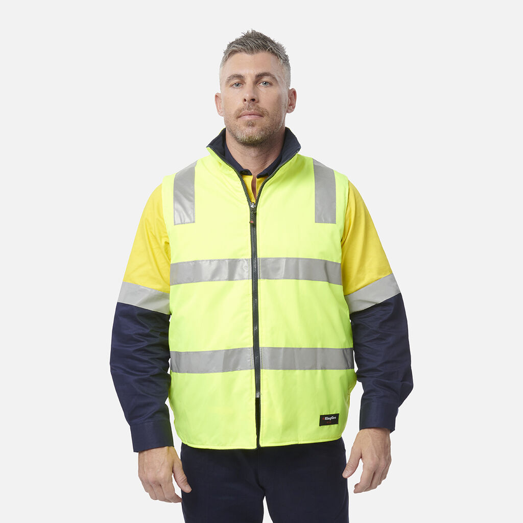 Originals 4 in 1 Waterproof Hi-Vis Reflective Work Jacket