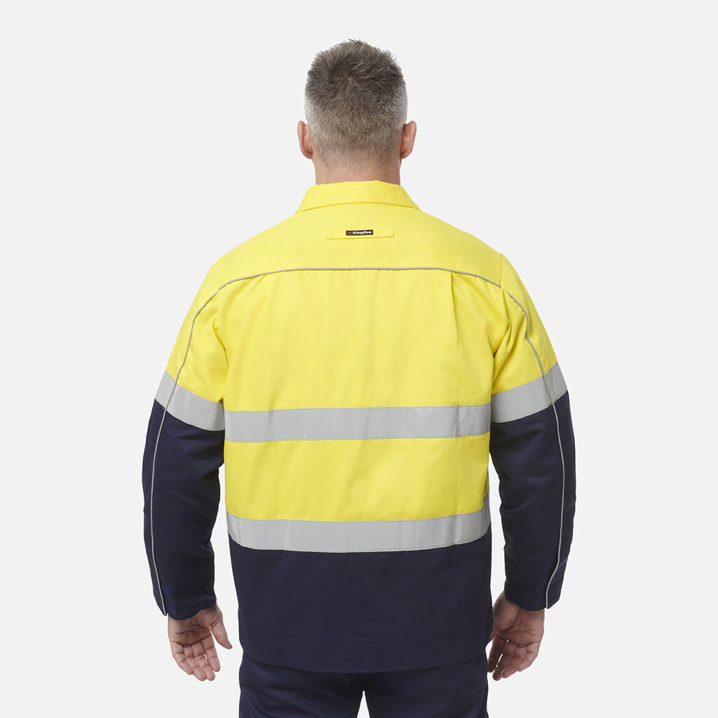 Originals Hi-Vis Reflective Cotton Drill Work Jacket