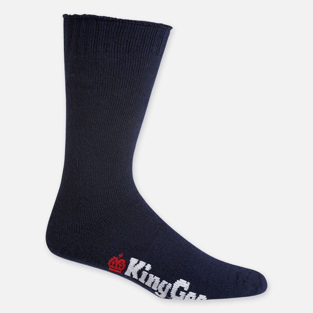 Men's Bamboo Crew Work Socks - 3 Pack