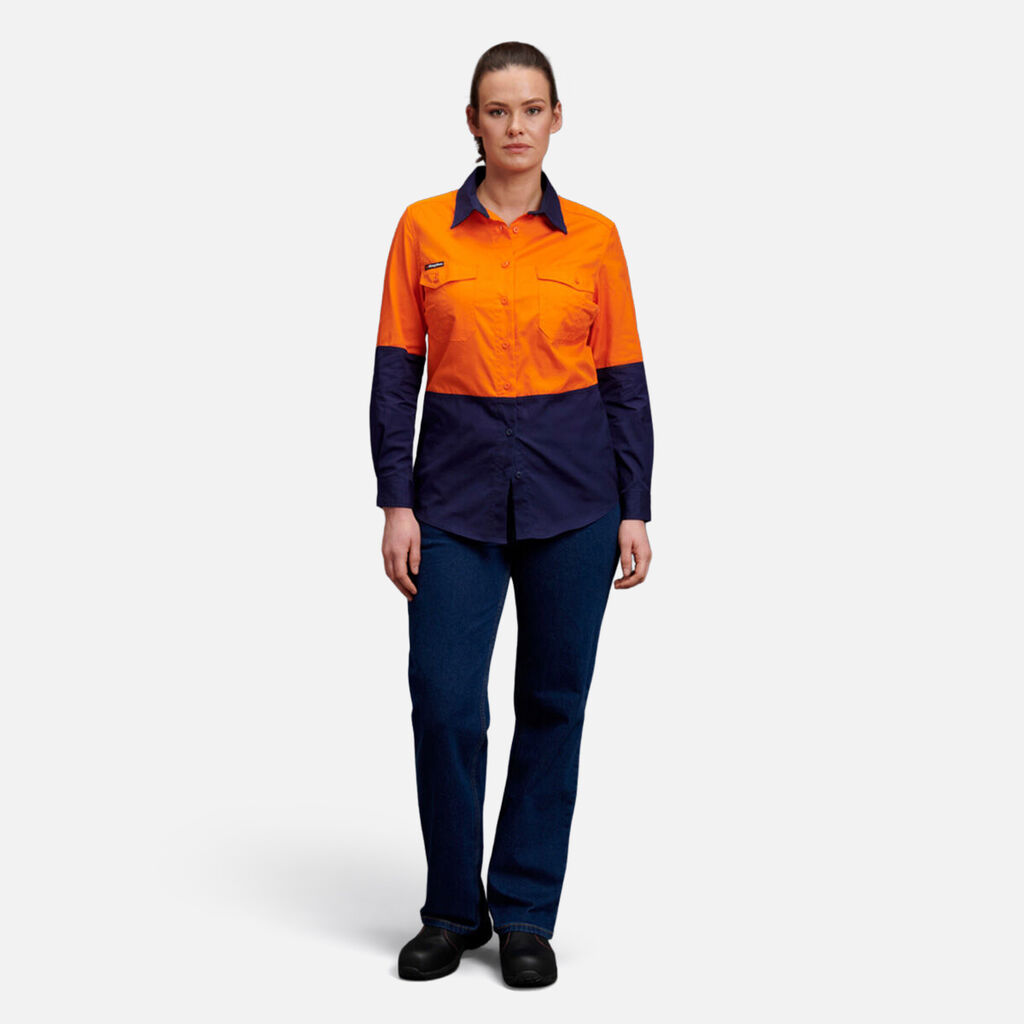 Women's Workcool 2 Hi-Vis Lightweight Work Shirt 