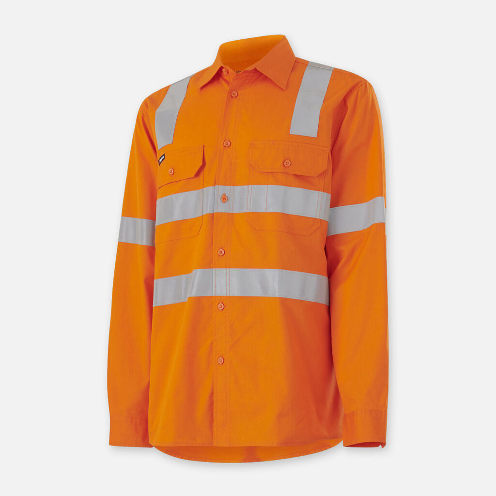 Workcool Vented X Back Shirt Long Sleeve