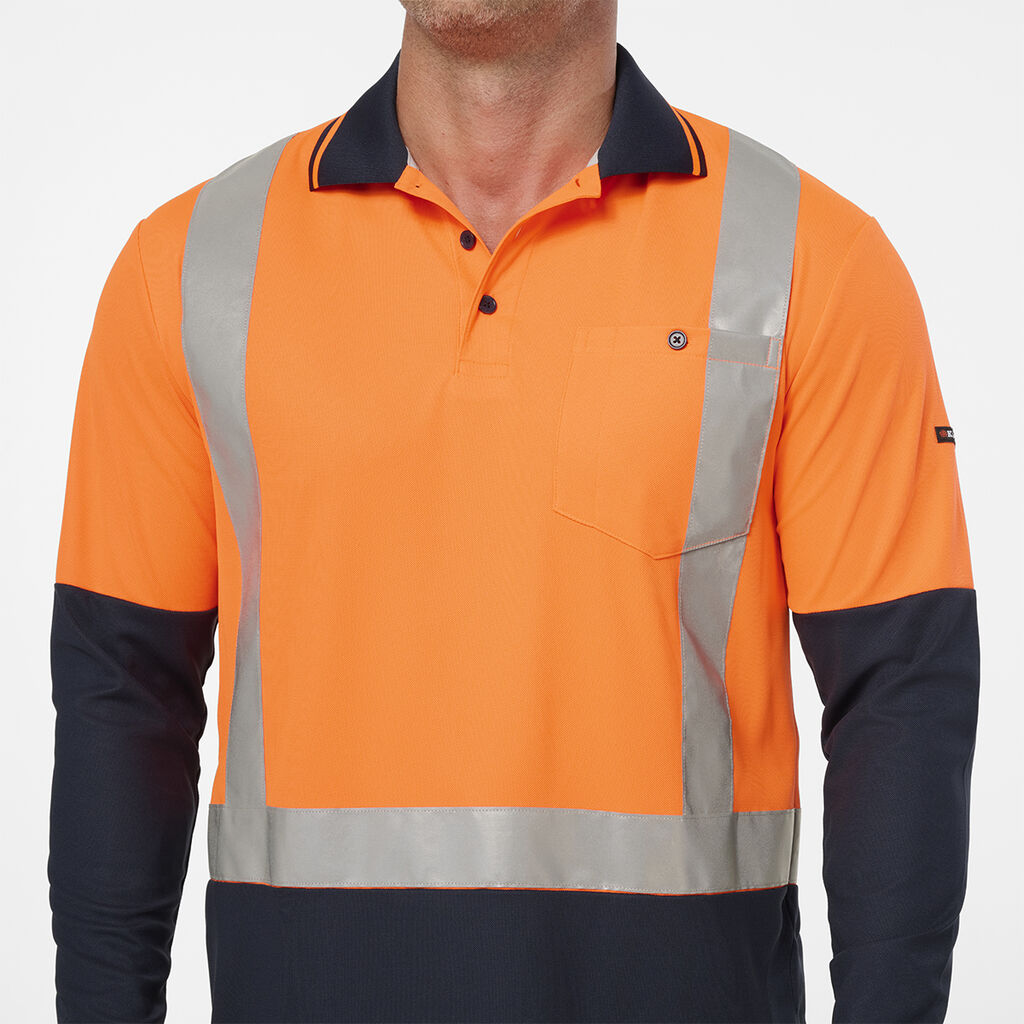 Originals H Back Long Sleeve Polo