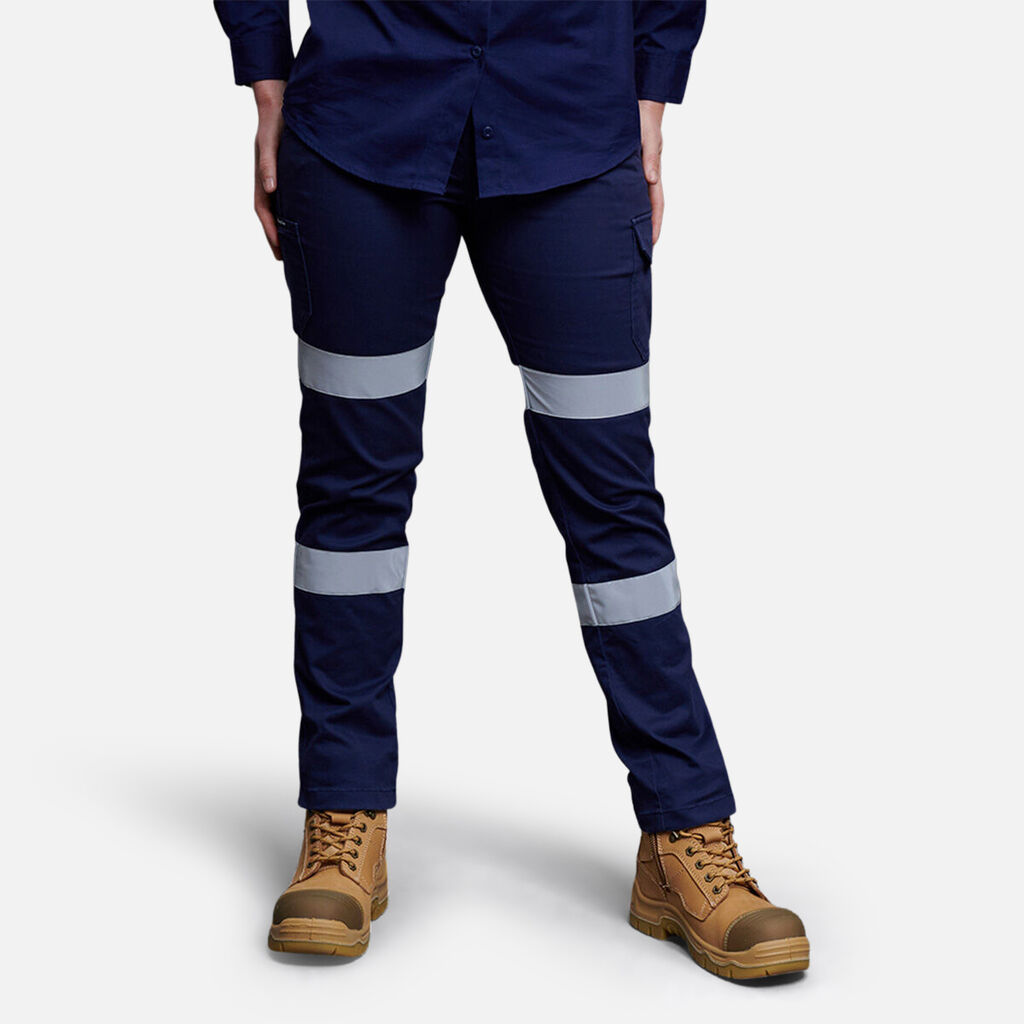 Women's Stretch Reflective Cargo Work Pants