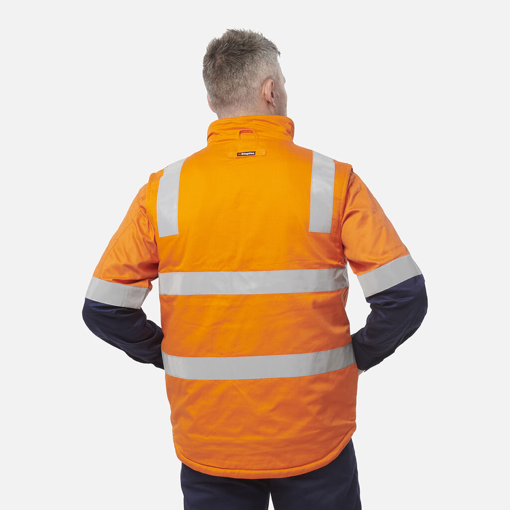 Originals 3 in 1 Hi-Vis Cotton Drill Reflective Work Jacket 