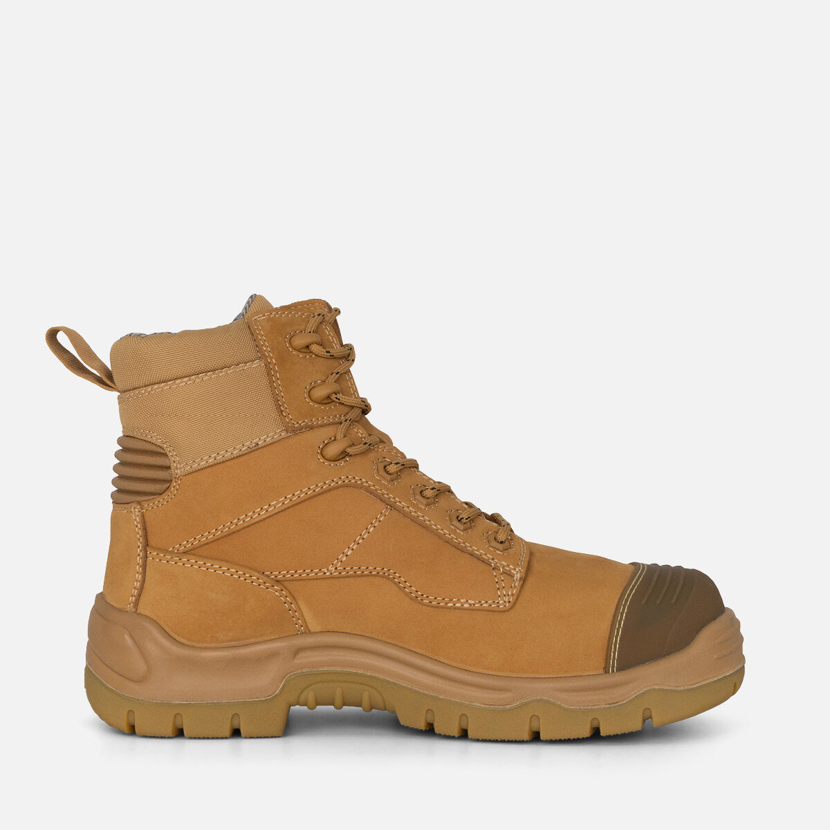 Phoenix Metguard Composite Toe Safety Work Boots 6 Wheat