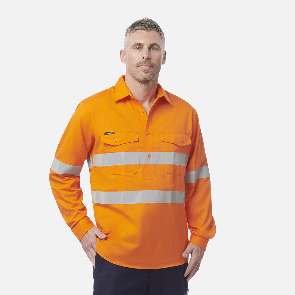 Workcool 2 Hi-Vis Reflective Closed Front Shirt