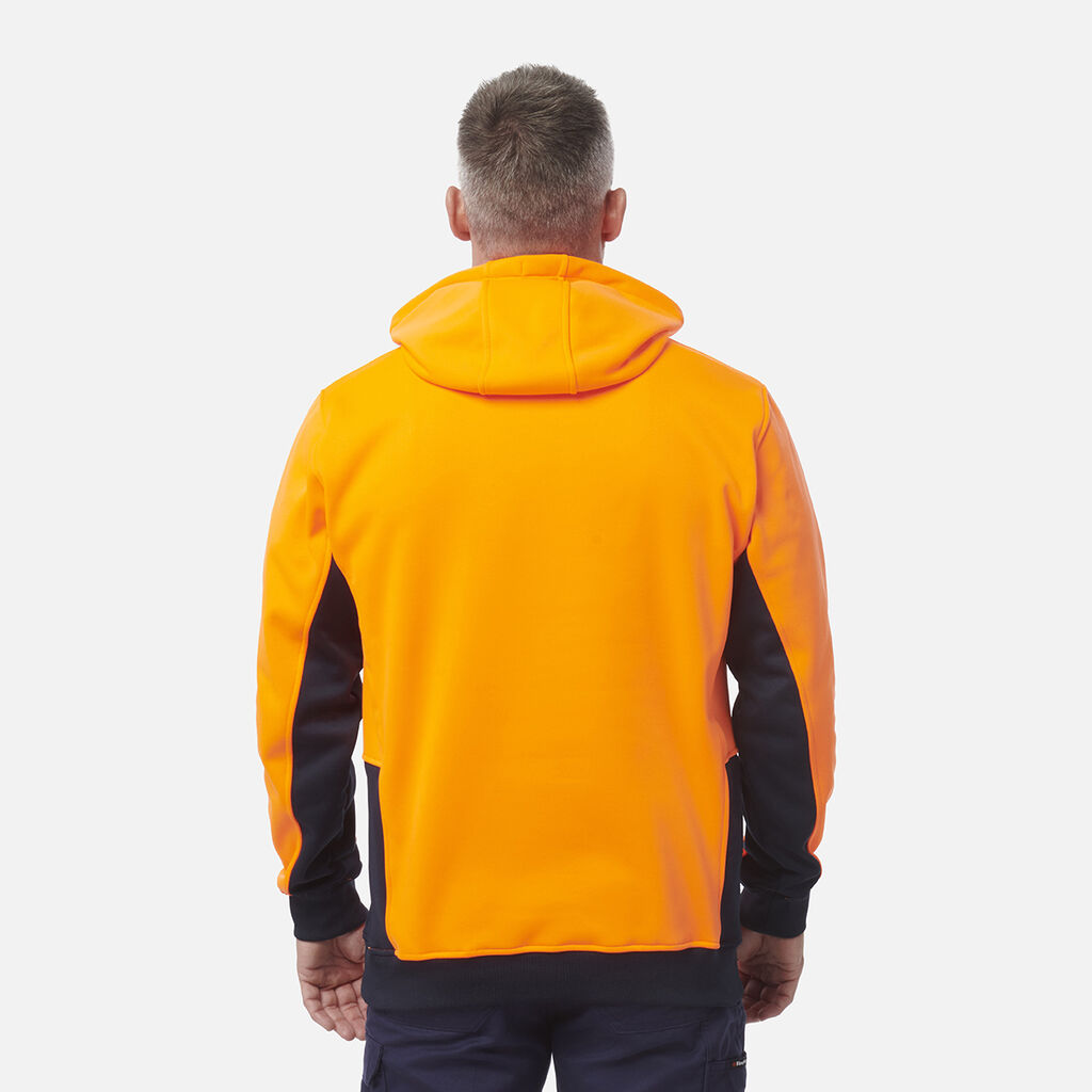 Hi-Vis Fleece Pullover Hoodie