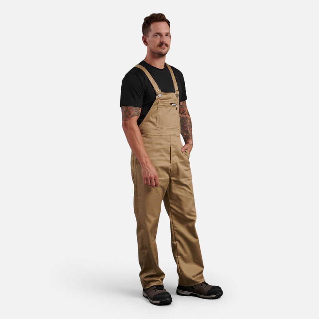 Originals Bib and Brace Cotton Drill Work Overalls