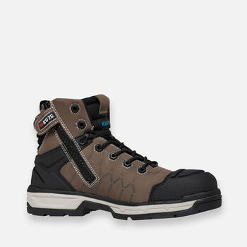 Quantum Hybrid ZIp/Lace Composite Toe Work Boots 5" - Cedar