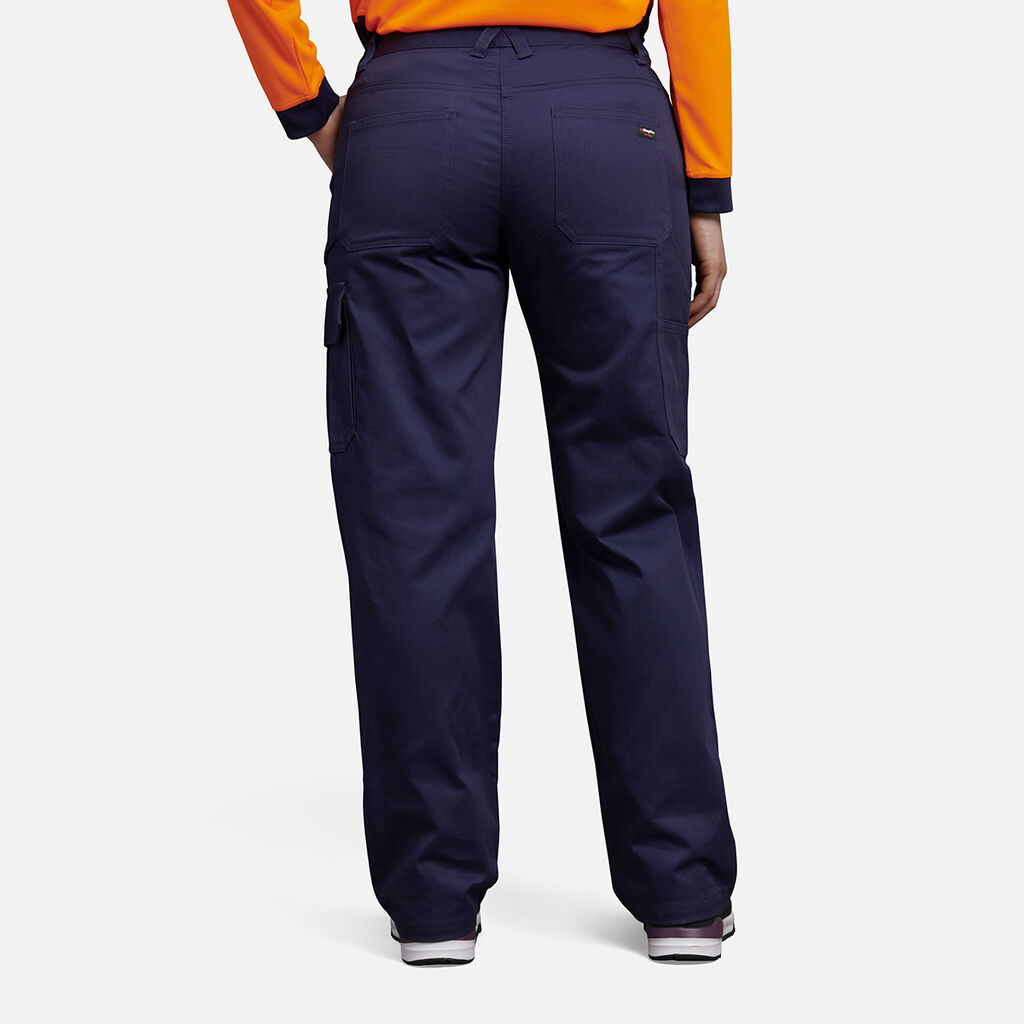 Women's Cargo Drill Work Pants