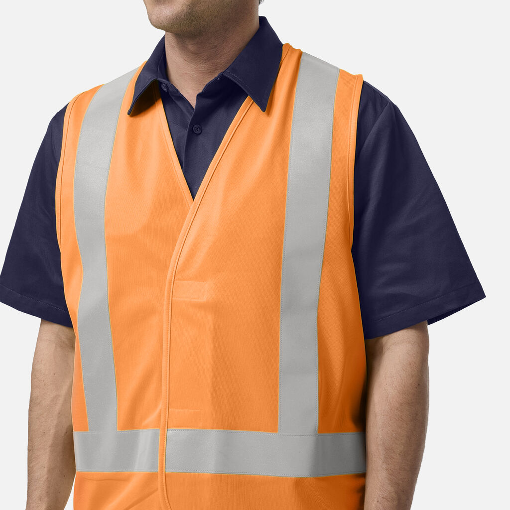 Originals Hi-Vis Safety X Back Vest