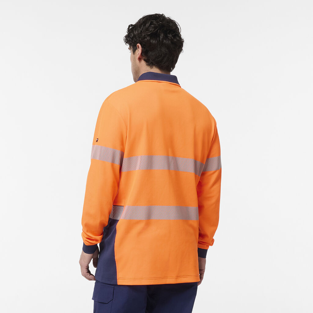 Originals Spliced Taped Cotton Back Polo