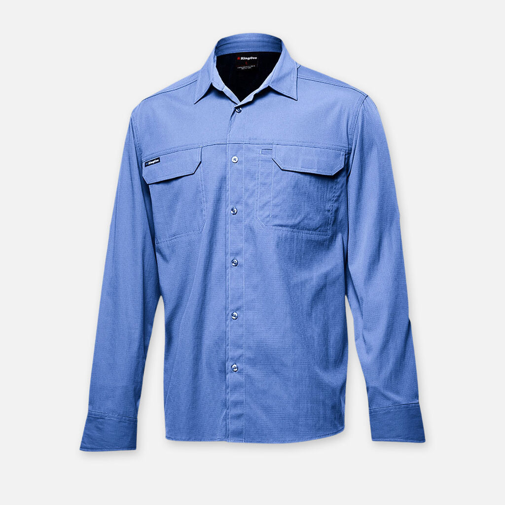 Drycool Lightweight Stretch Long Sleeve Work Shirt 