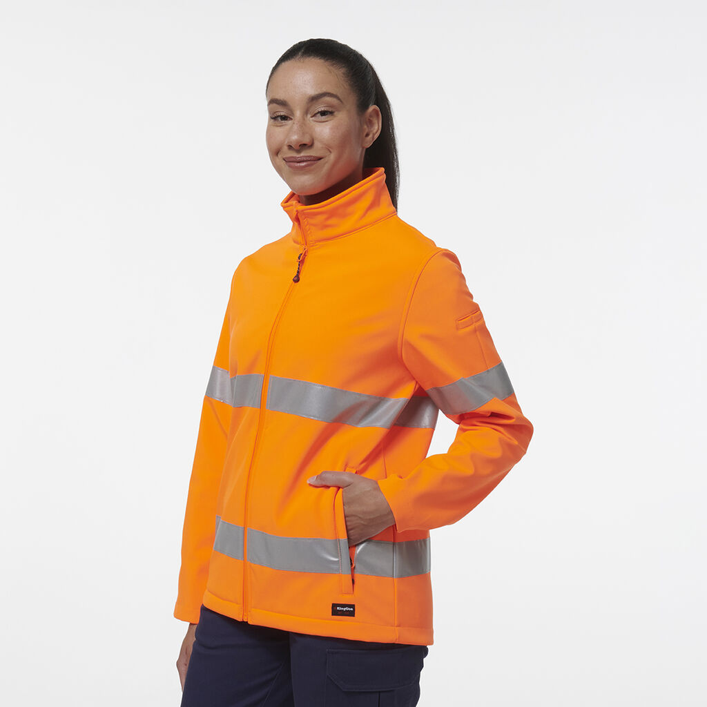 Women's Reflective Soft Shell Jacket