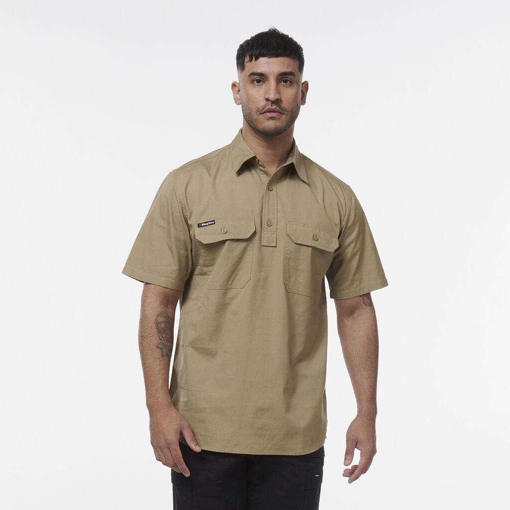 Workcool Vented Closed Front Shirt Short Sleeve