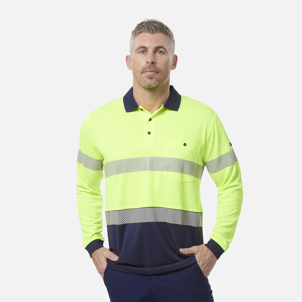 Workcool Hyperfreeze Hi-Vis Reflective Long Sleeve Polo