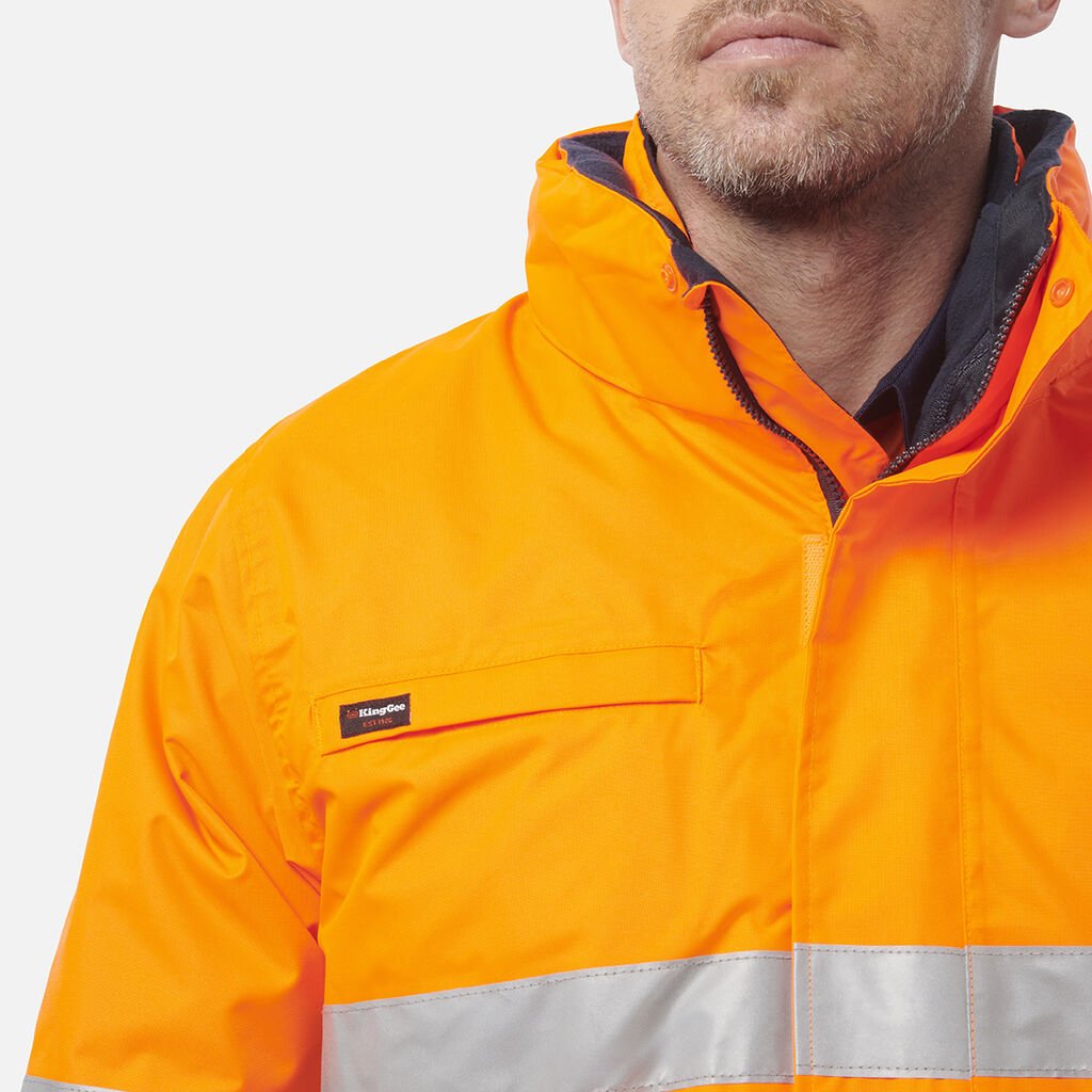 Originals 4 in 1 Waterproof Hi-Vis Reflective Work Jacket