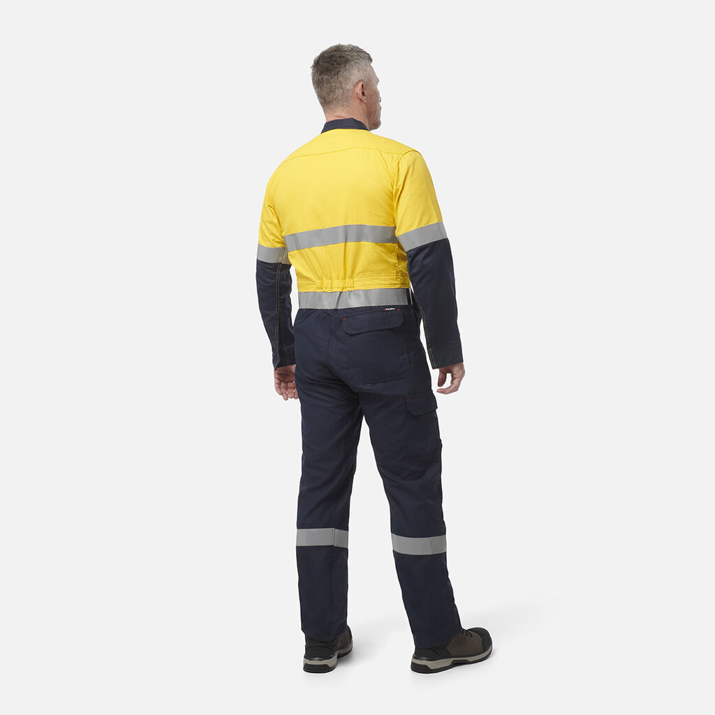ShieldTec FR Hi Vis Two Tone Coverall With FR Tape PPE2