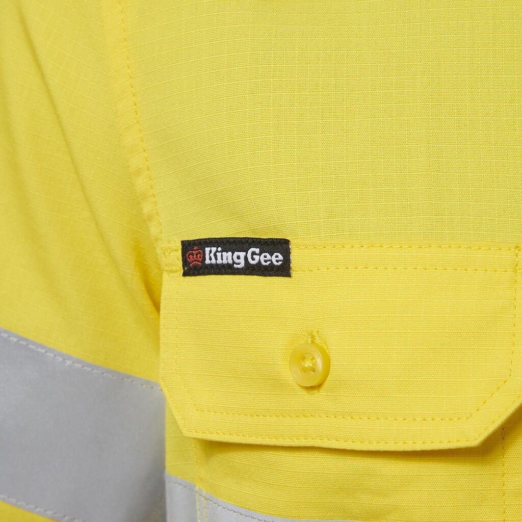 Womens Workcool Vented Reflective Short Sleeve Shirt