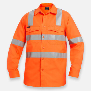 Workcool 2 Hi-Vis Reflective X Back Work Shirt