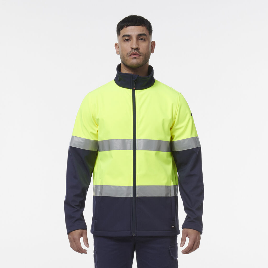 Reflective Spliced Softshell Jacket