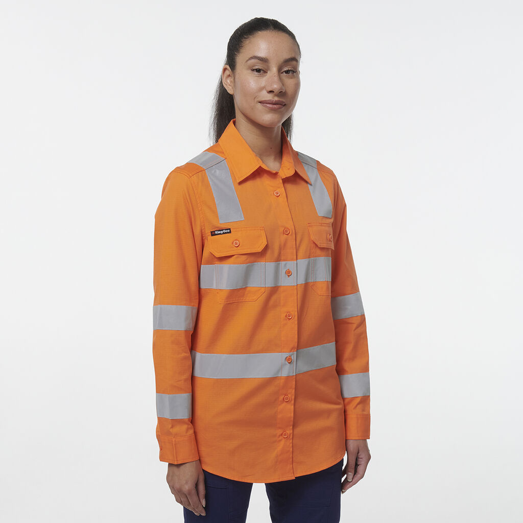 Women's Workcool Vented Vic Rail Shirt