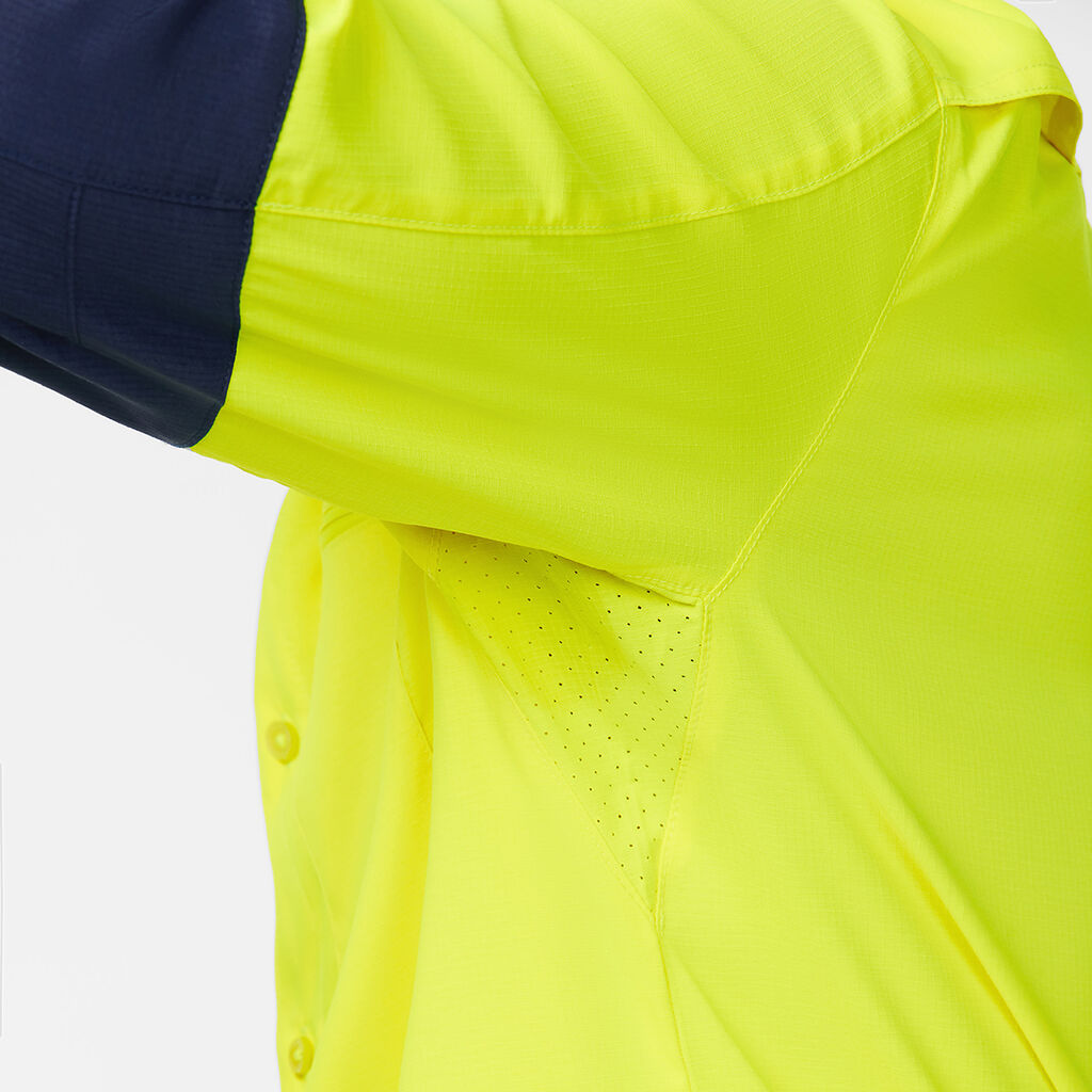 DryCool Hi Vis Spliced Shirt Long Sleeve Shirt 