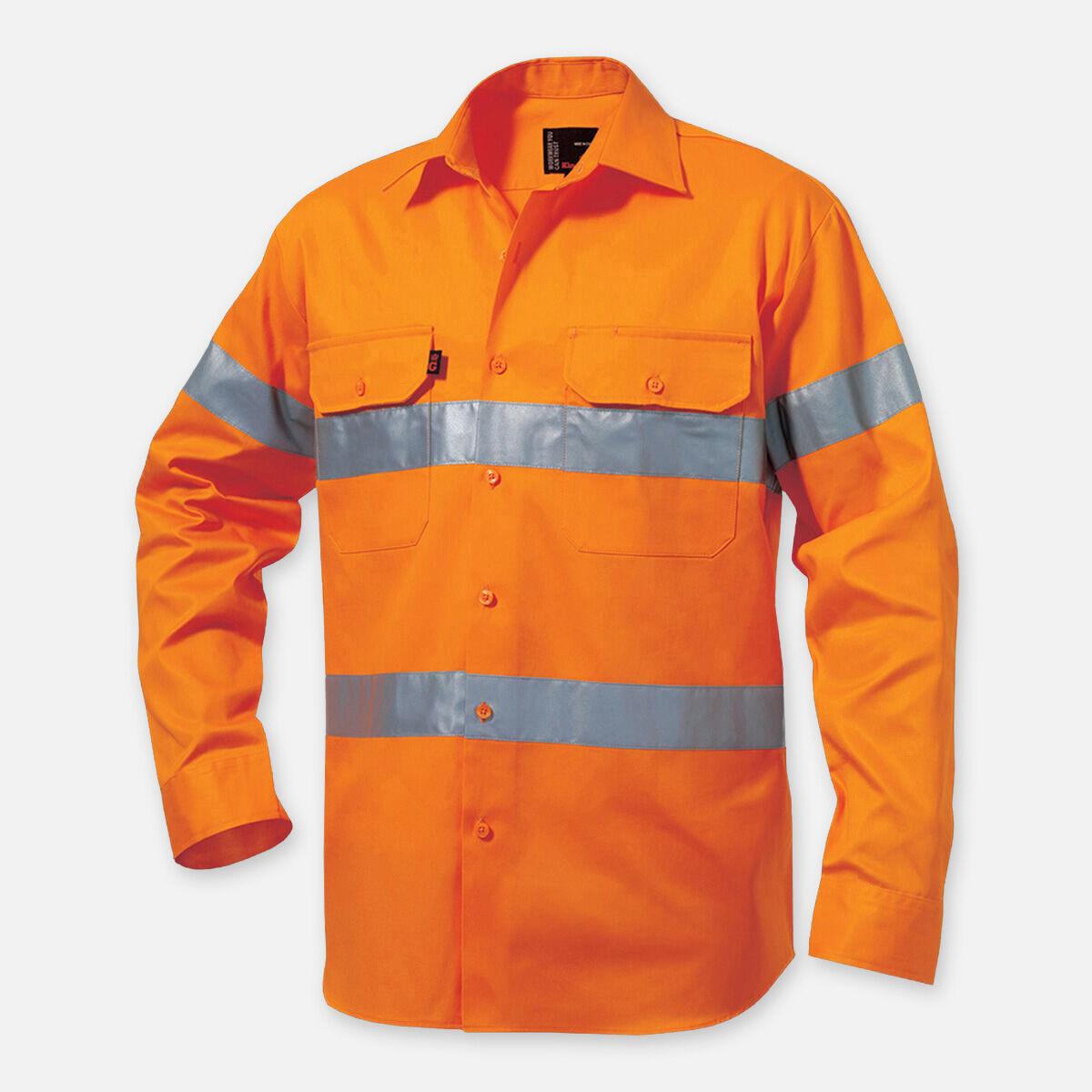 Reflective long sleeve outlet work shirts