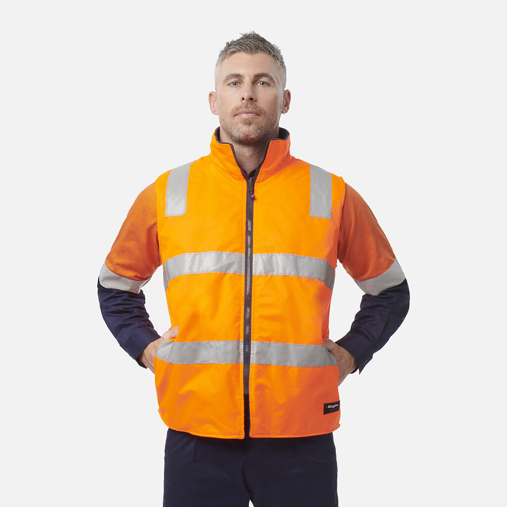 Originals 4 in 1 Waterproof Hi-Vis Reflective Work Jacket