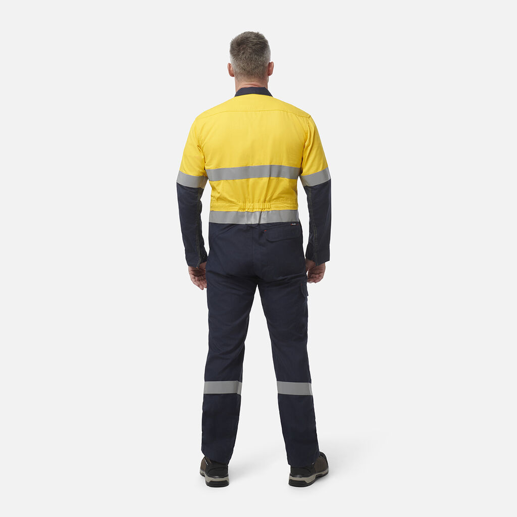 ShieldTec FR Hi Vis Two Tone Coverall With FR Tape PPE2