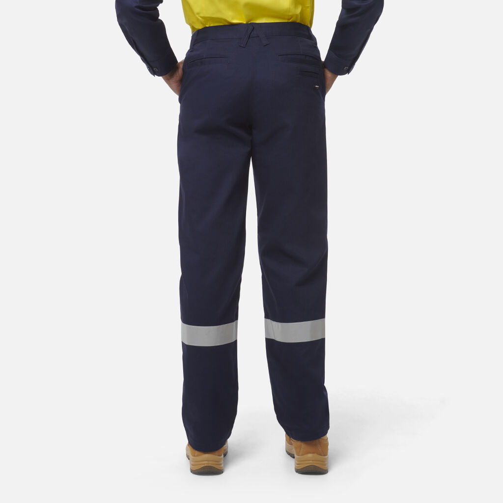 Women's Reflective Cotton Drill Work Pants