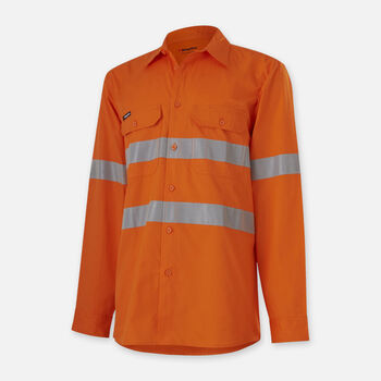 Workcool Vented  Shirt Taped Long Sleeve
