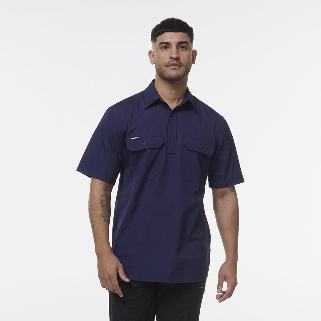 Workcool Vented Closed Front Shirt Short Sleeve