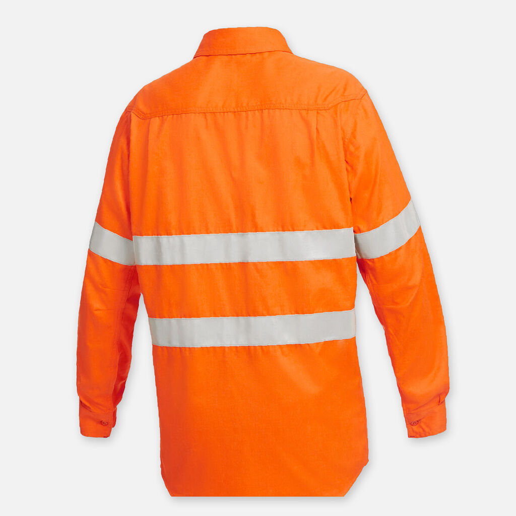 ShieldTec FR Hi Vis Closed Front Taped Shirt
