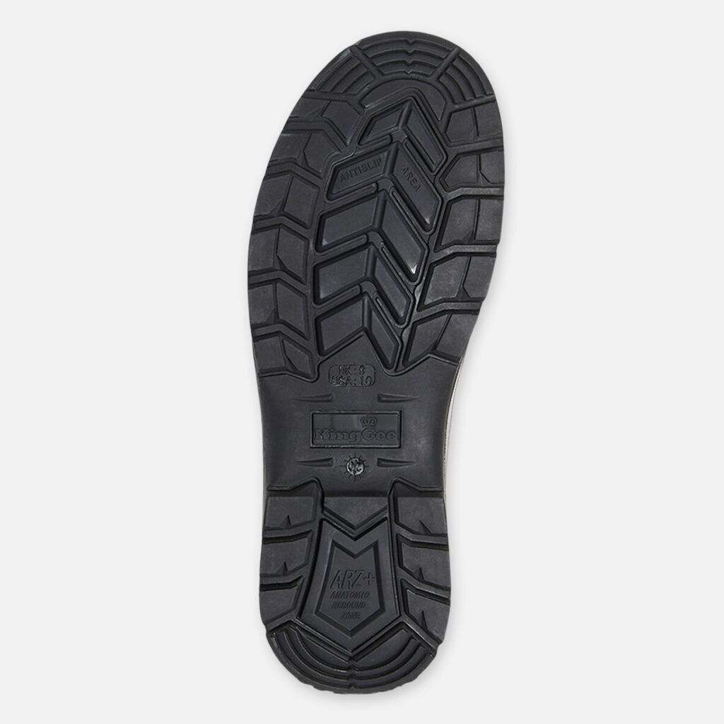 Station Non Safety Pull Up Gusset Suede Boots - Black
