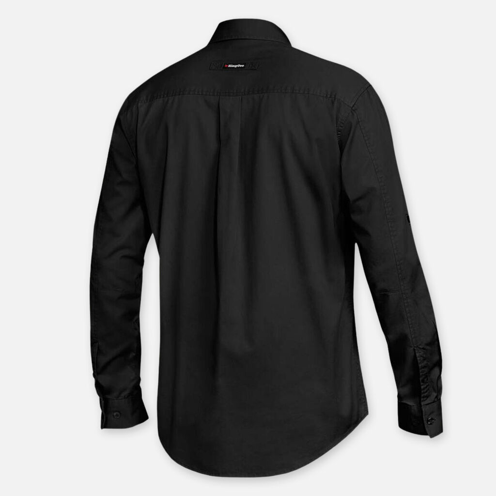 Tradies Lightweight Cotton Drill Long Sleeve Work Shirt