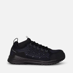 Vapour Hybrid Slip Resistant Safety Toe Shoes - Black/Grey